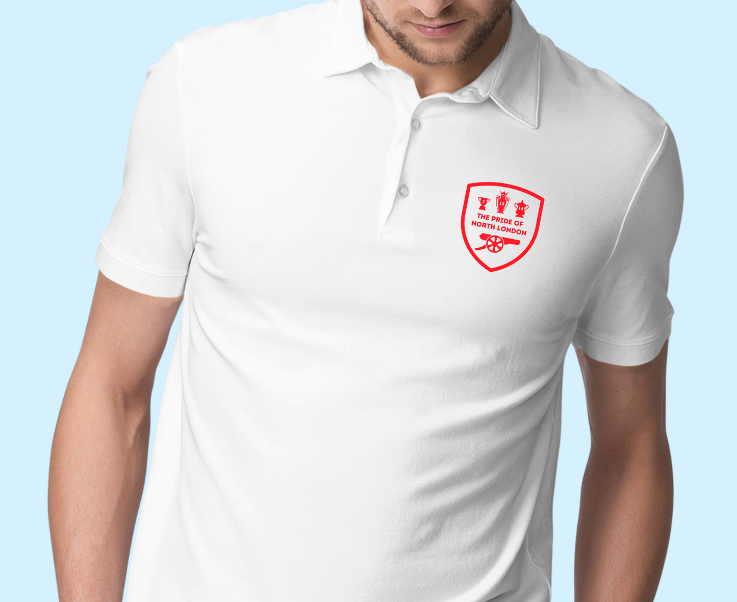 Arsenal - Pride of North London - Polo Shirt