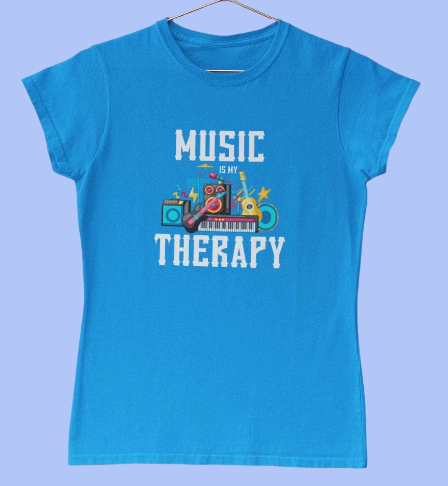 Ladies Music Therapy T-Shirt