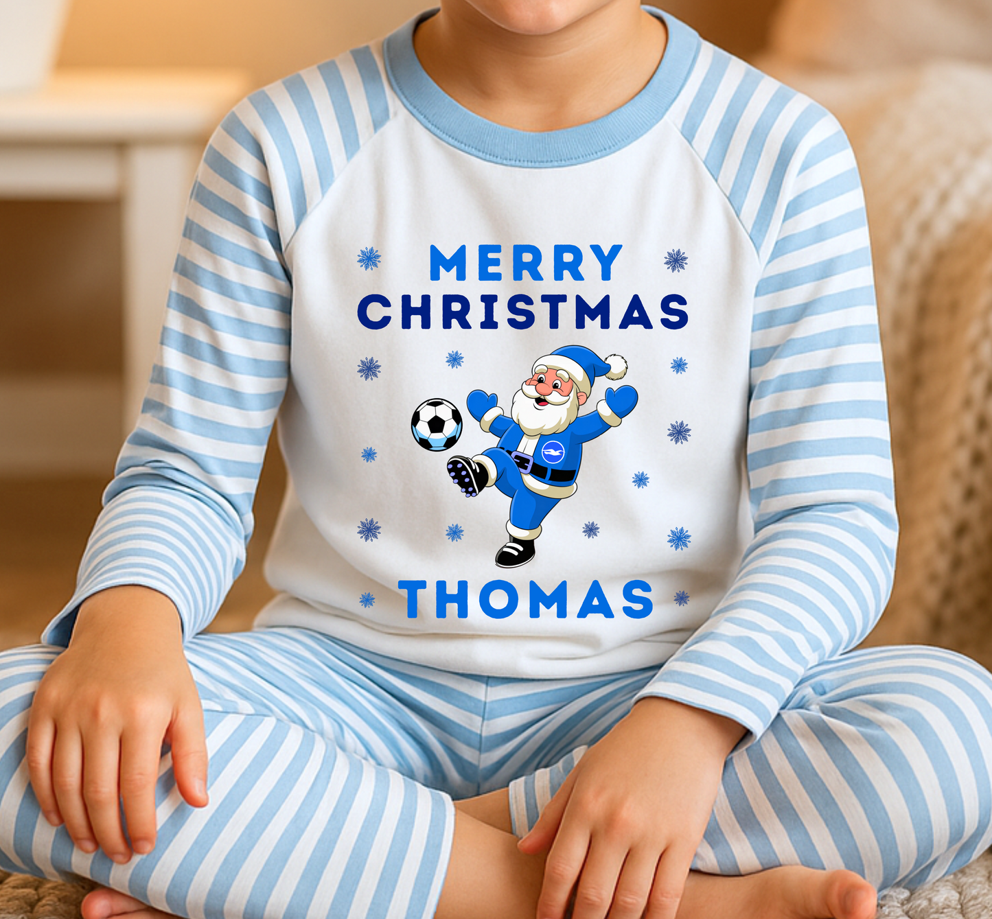 Kids Personalised Brighton Pyjamas