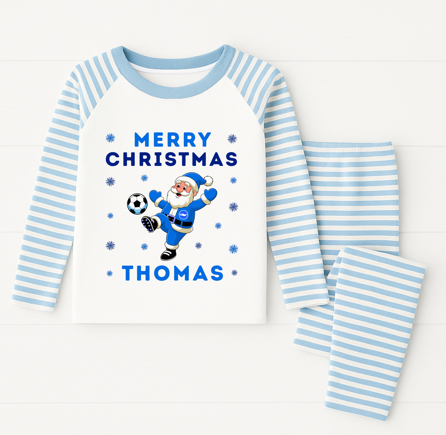 Kids Personalised Brighton Pyjamas