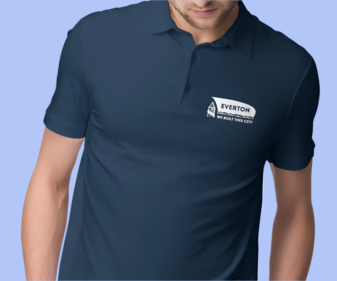 Everton We Built This City Polo Shirt