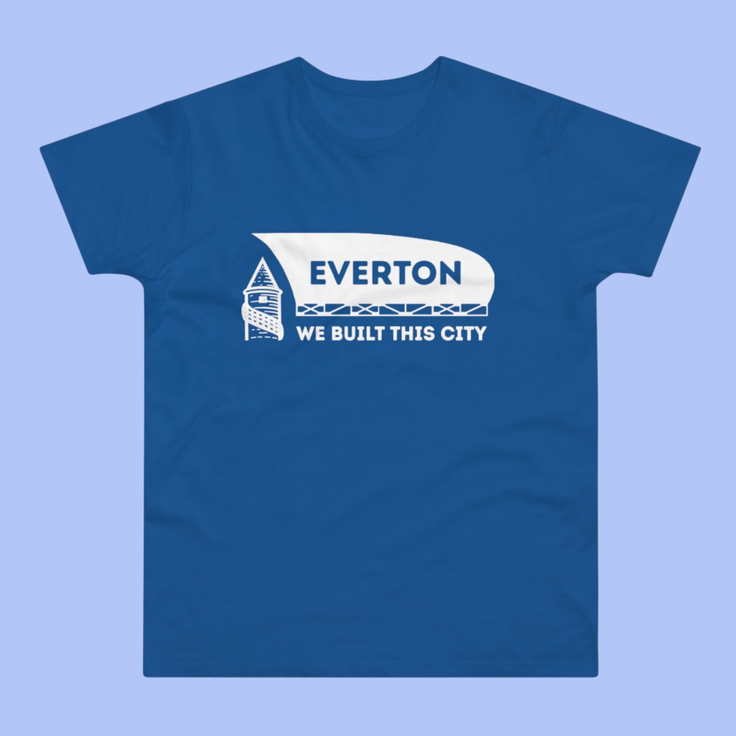 Everton We Built This City T-Shirt Bramley Moore