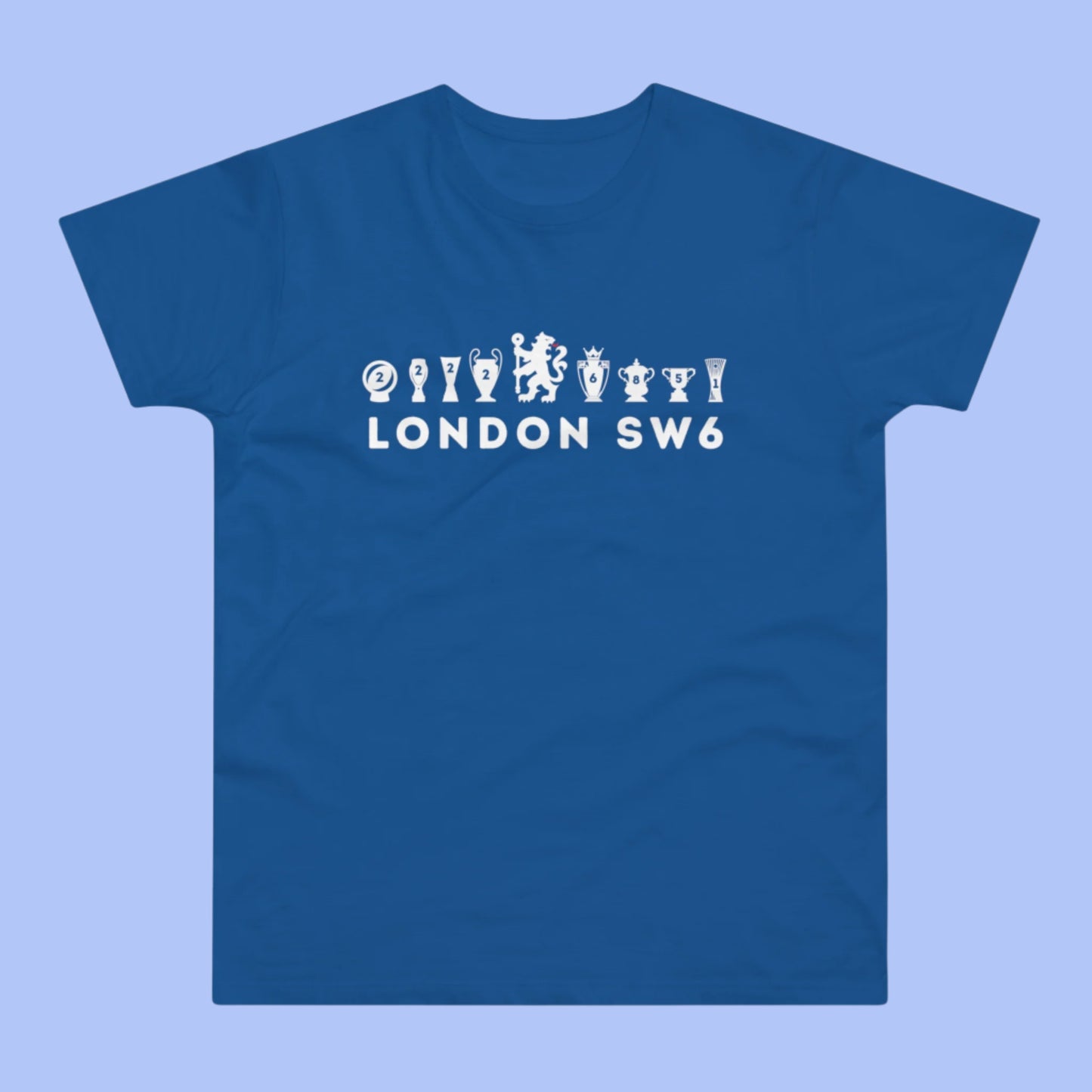 Chelsea London SW6 Trophies T-Shirt