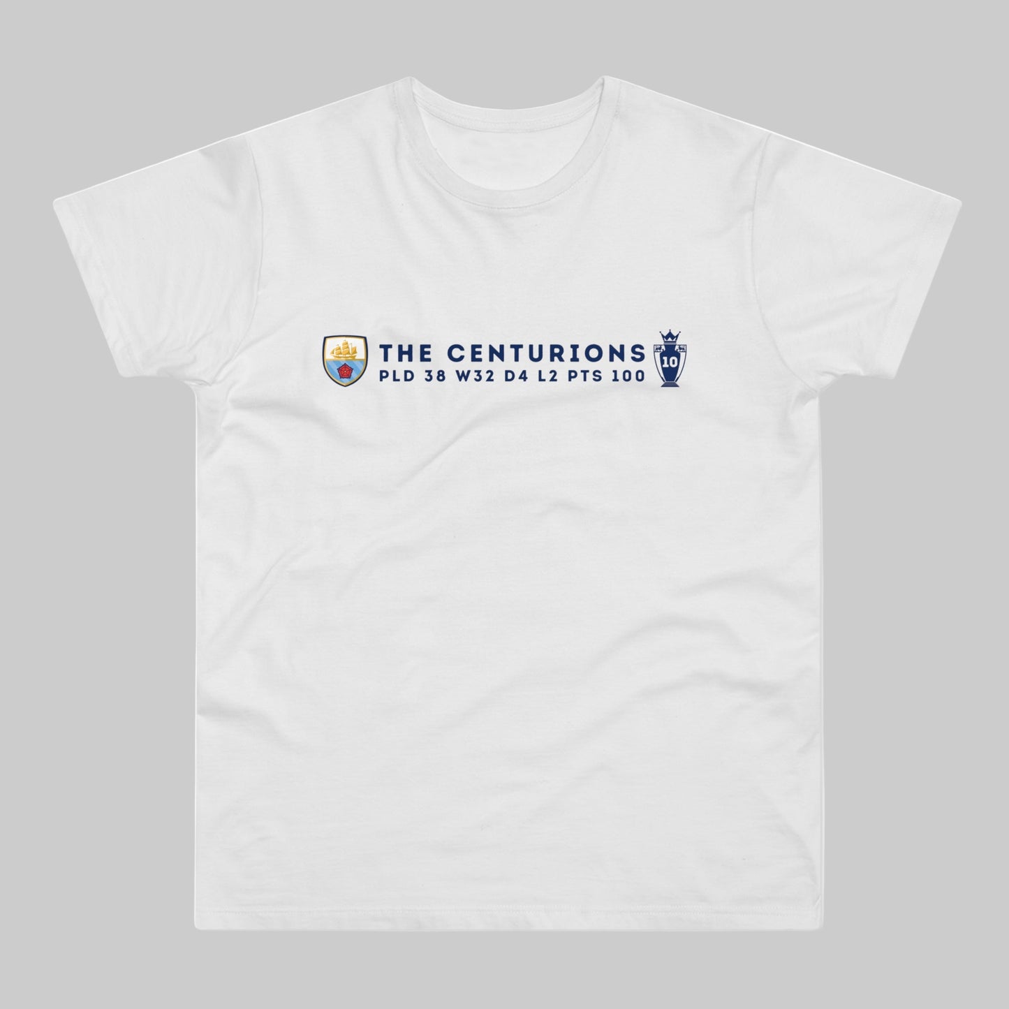 Man City - The Centurions - Mens Crew Neck T-Shirt