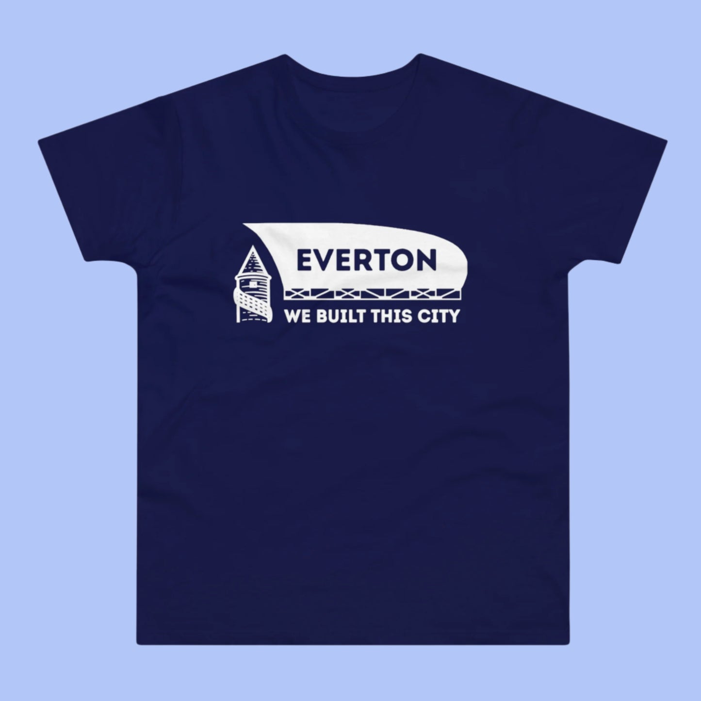 Everton We Built This City T-Shirt Bramley Moore