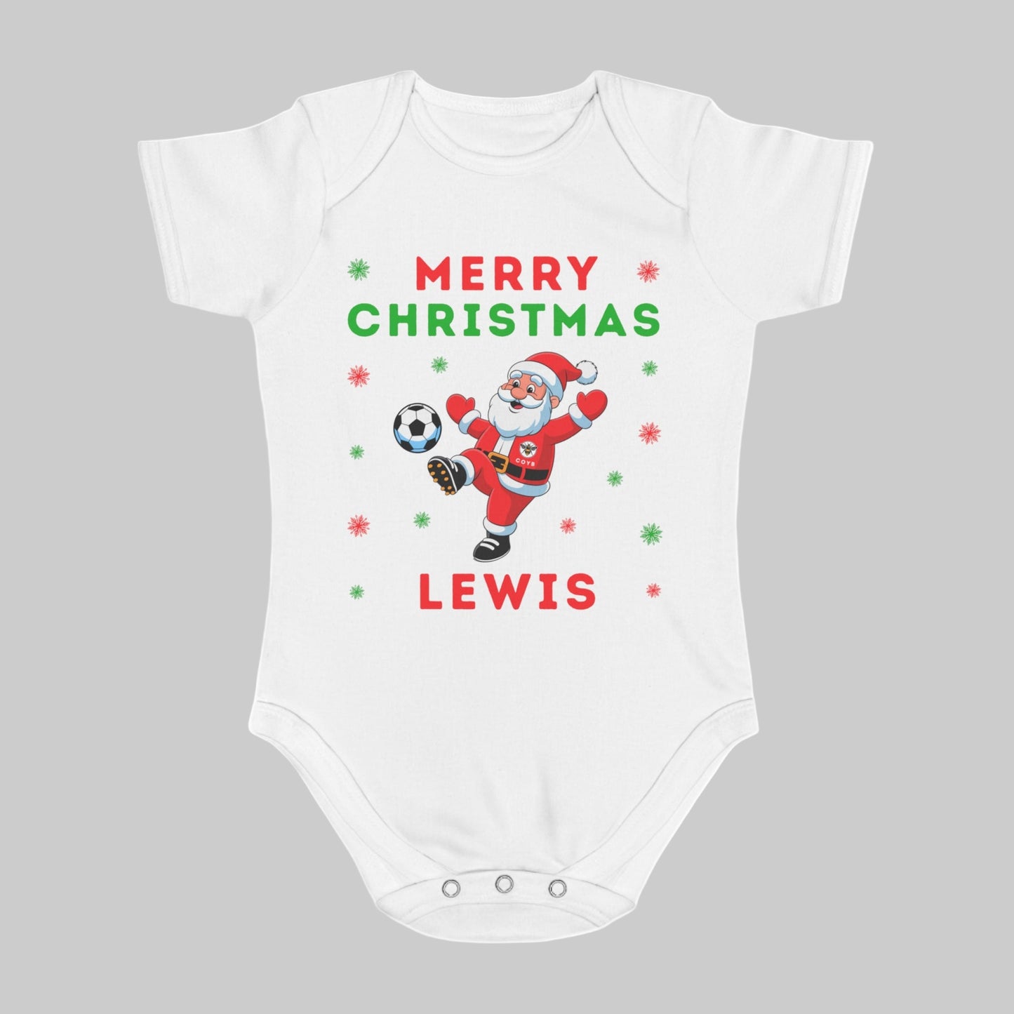 Personalised Baby Christmas Vest - Brentford