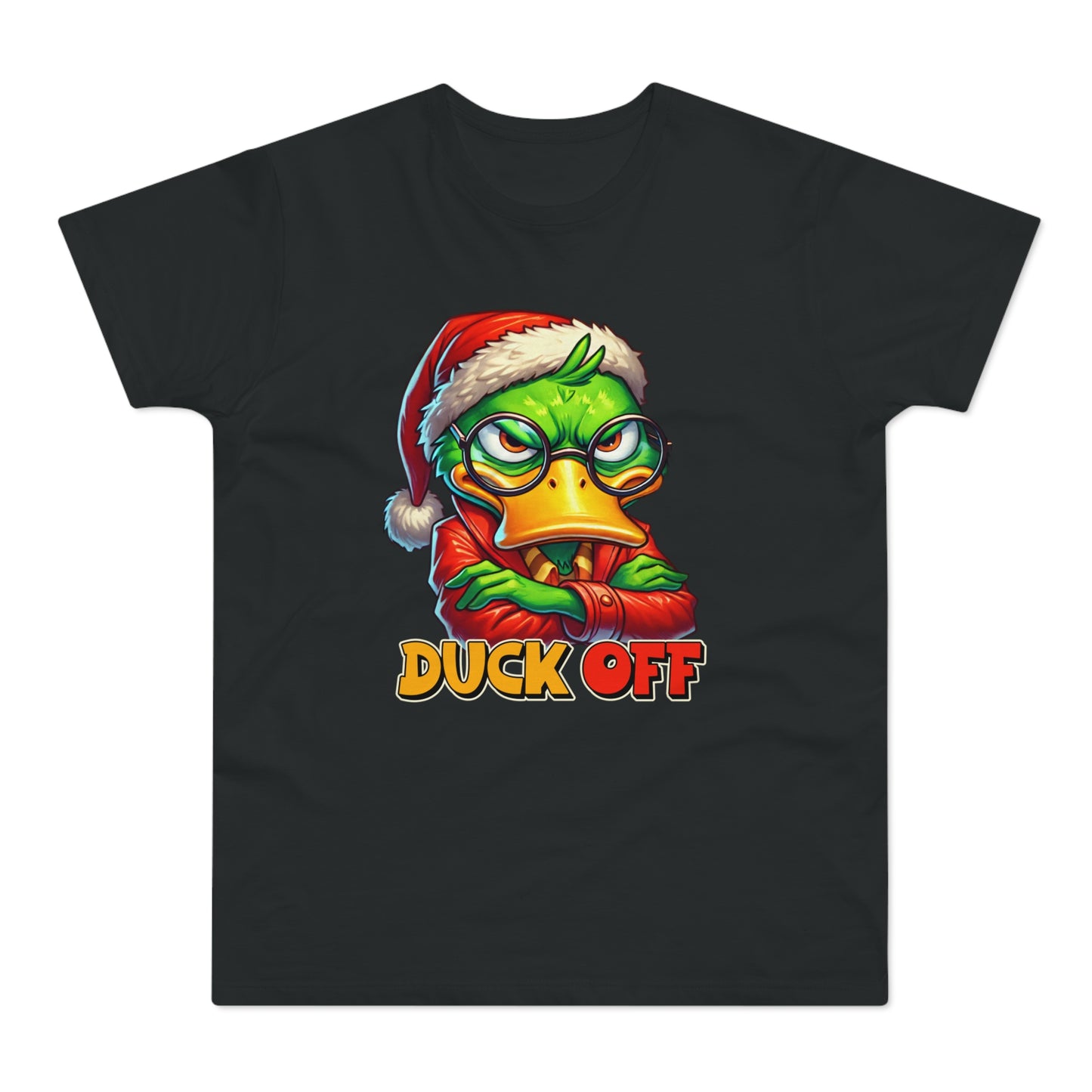 Duck Off Funny Christmas T-Shirt