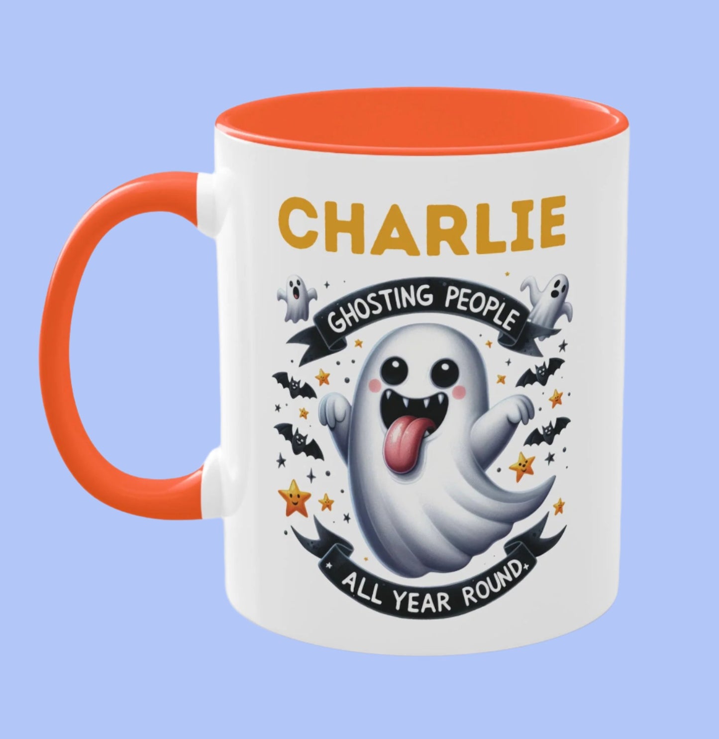 Funny Halloween Mug Ghosting People