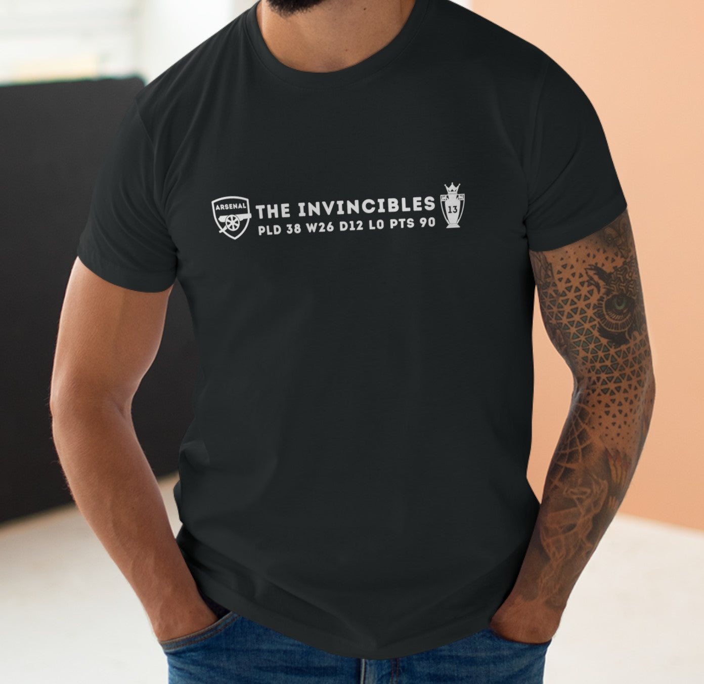Arsenal - The Invincibles - Mens T-Shirt