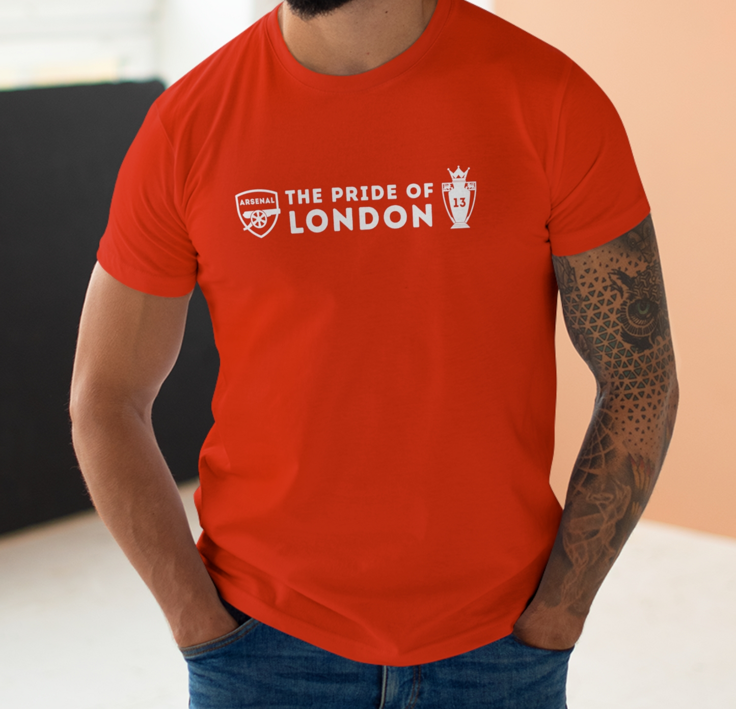 Arsenal - The Pride of London - Mens T-Shirt