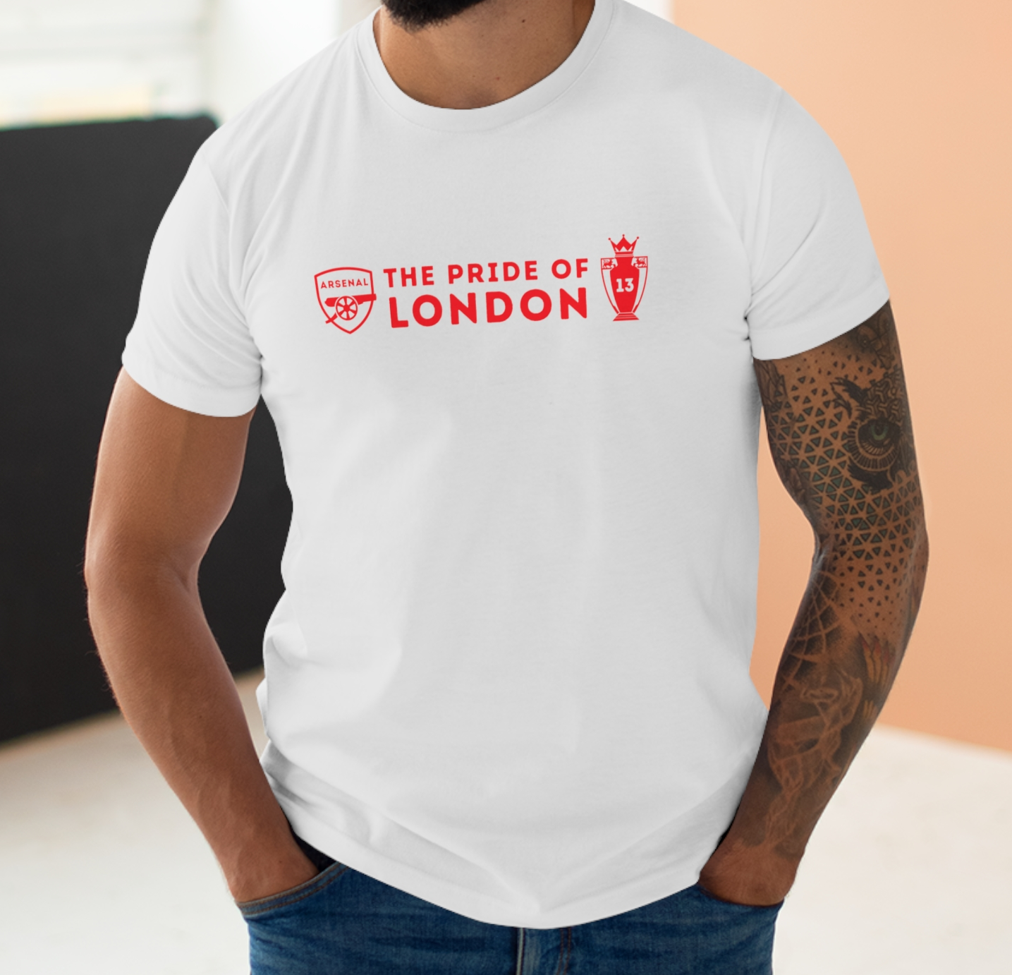 Arsenal - The Pride of London - Mens T-Shirt