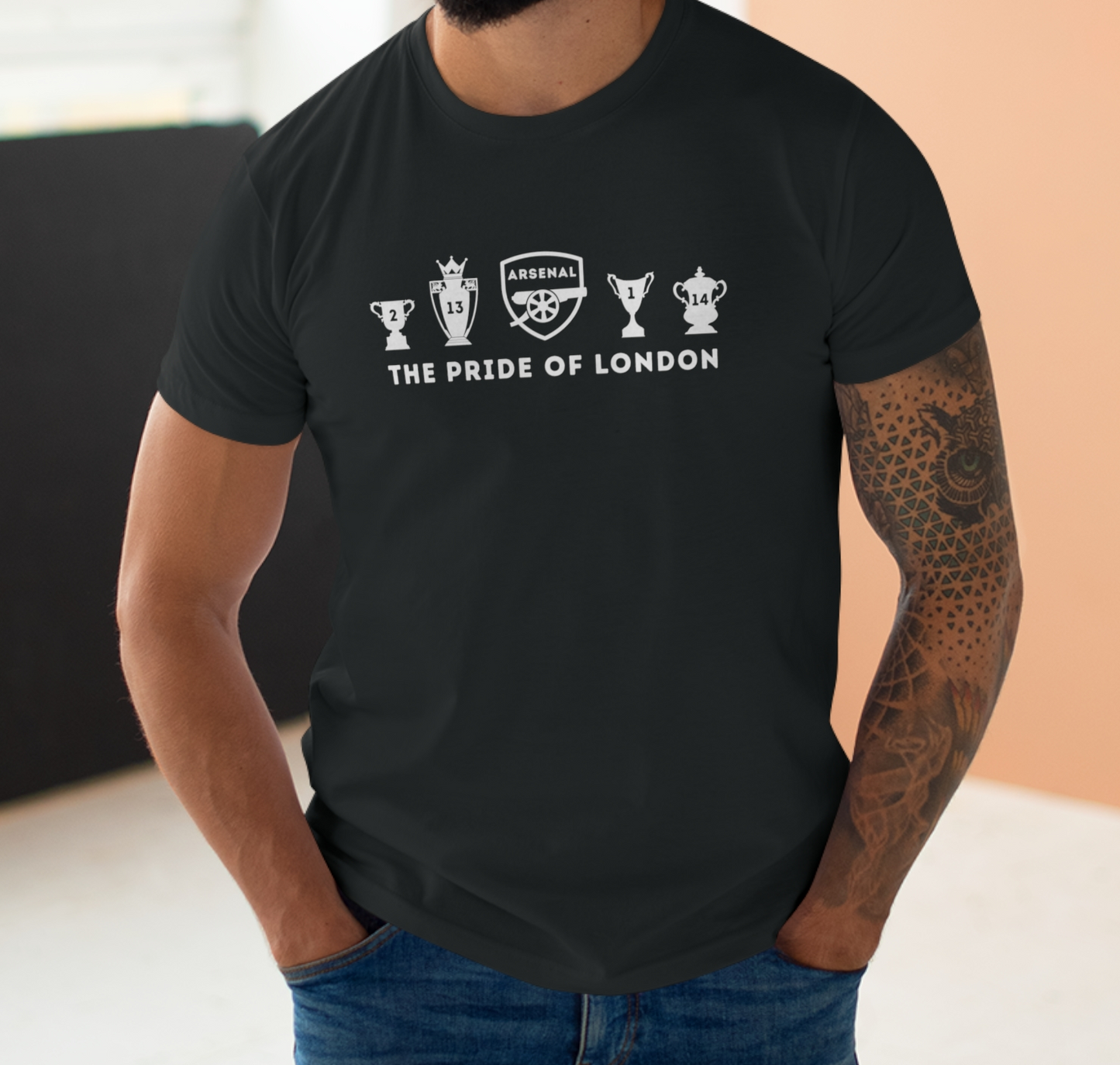 Arsenal - The Pride of London - Mens T-Shirt