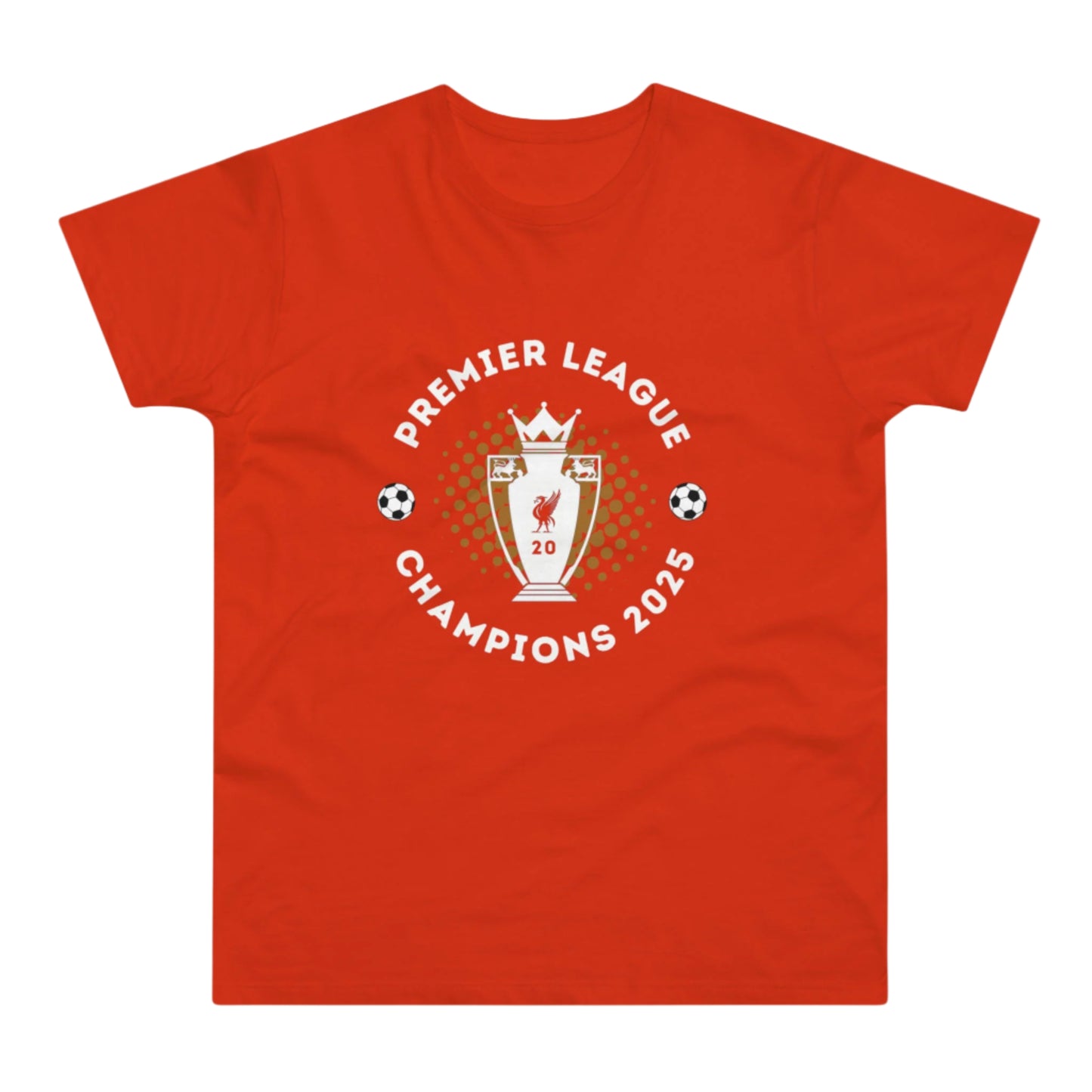 Liverpool 2025 Champions Red T-Shirt