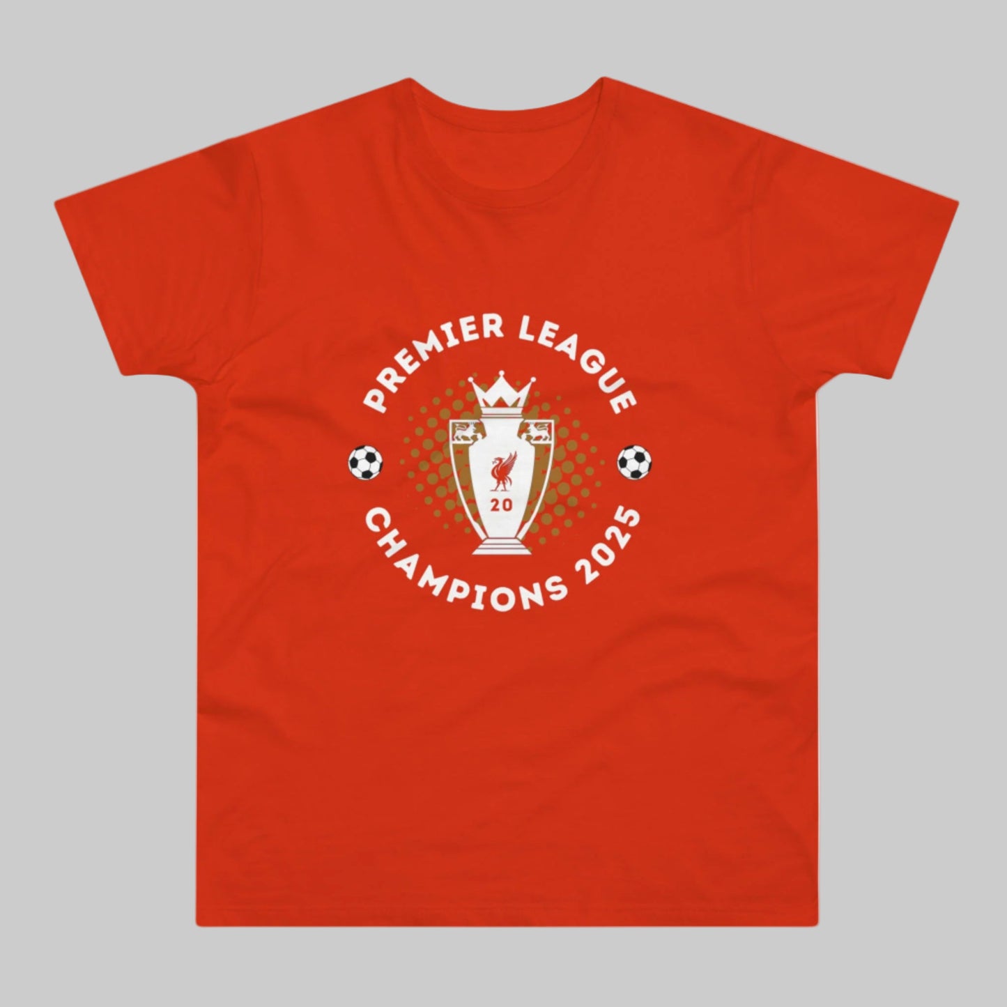 Liverpool 2025 Champions Red T-Shirt