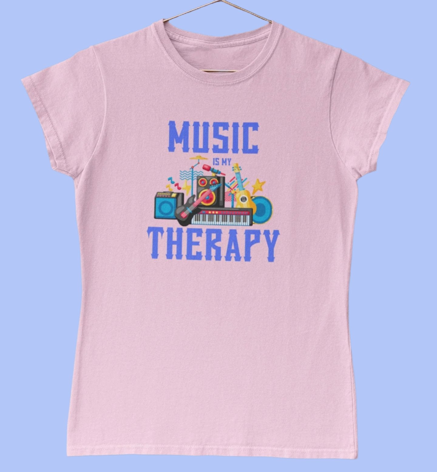 Ladies Music Therapy T-Shirt