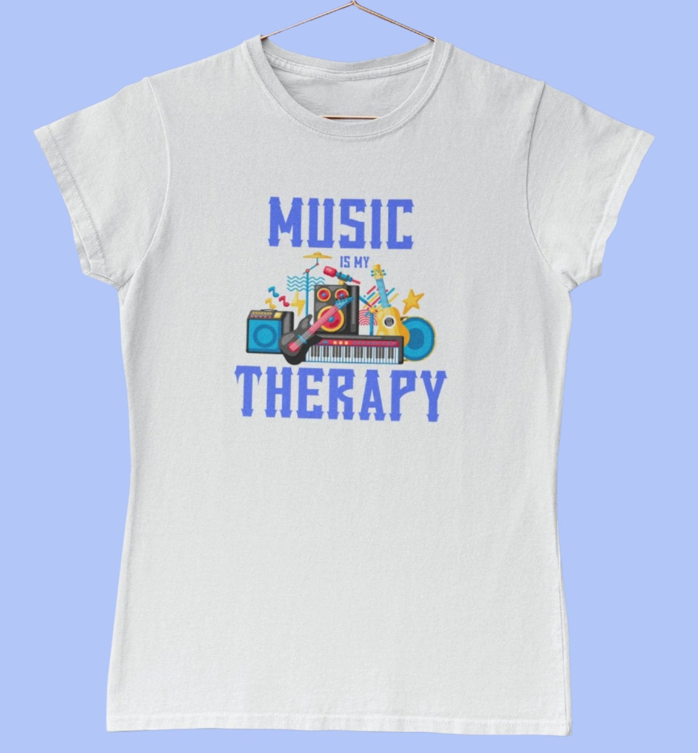 Ladies Music Therapy T-Shirt