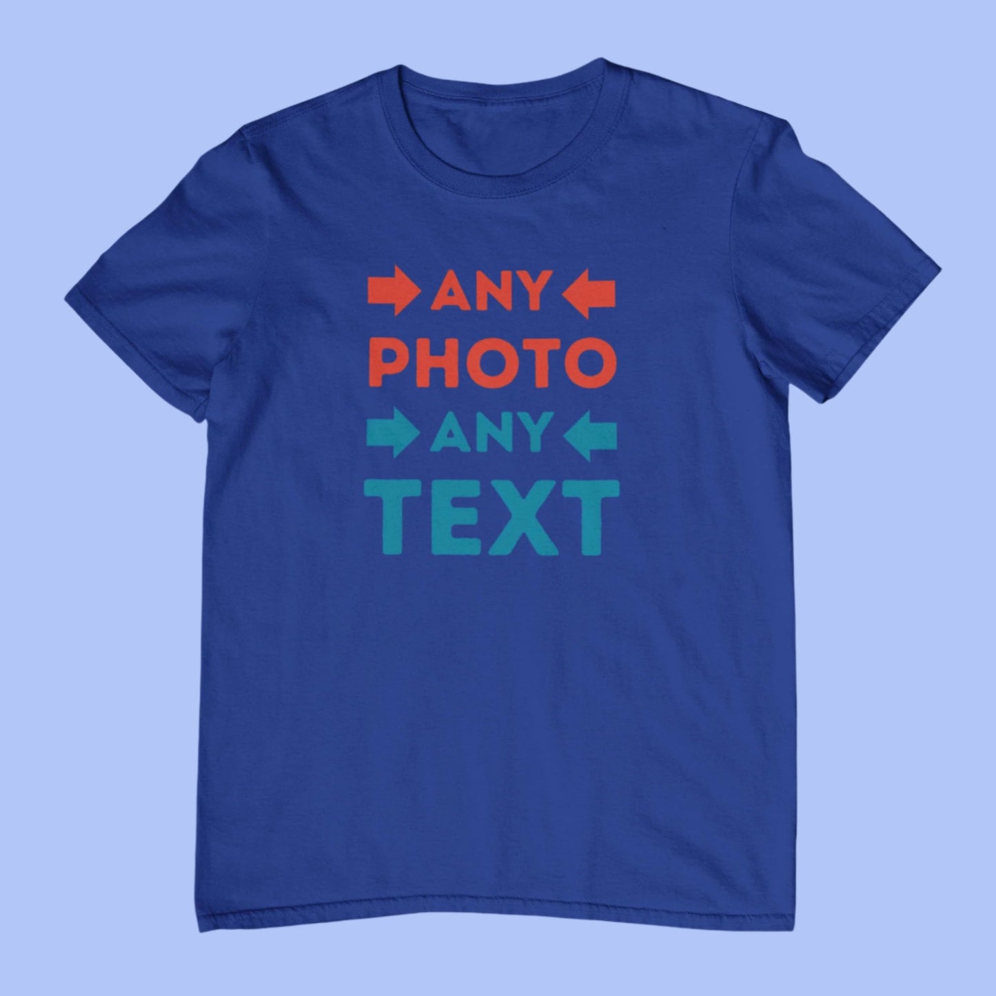 Custom Photo Upload T-Shirt