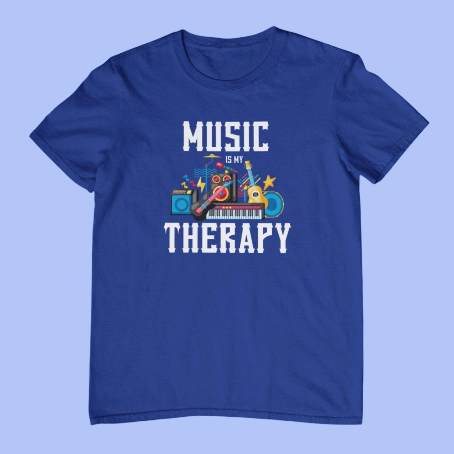 Royal Blue Music Therapy T-Shirt