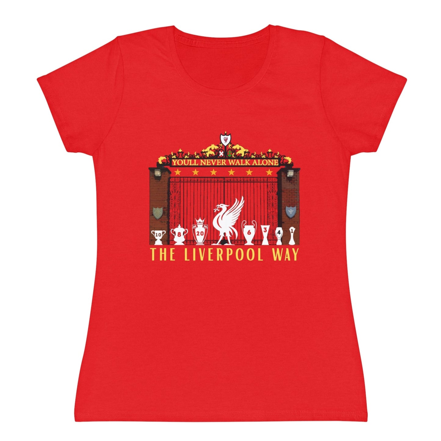 The Liverpool Way Ladies Red T-Shirt