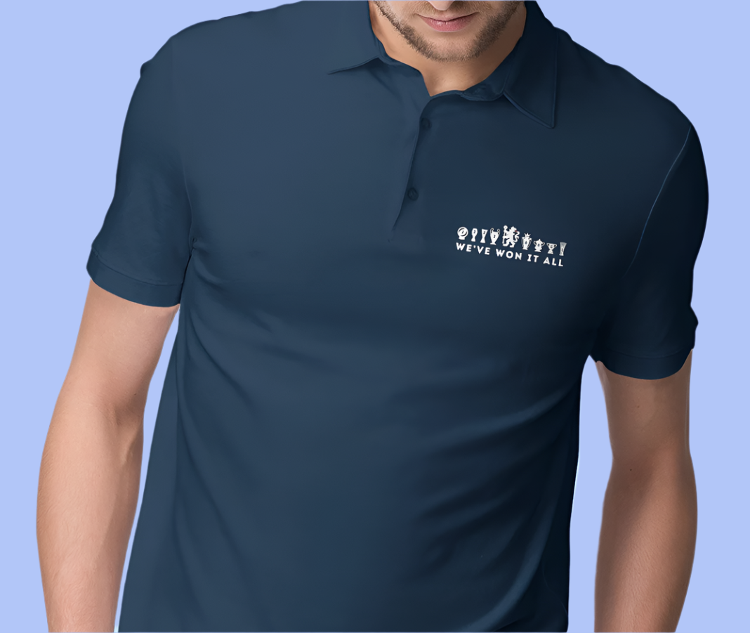 Chelsea We've Won It All Trophies Champions 2025 Polo Shirt