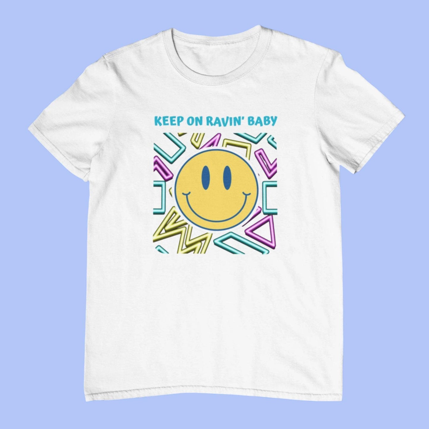 White Raver T-Shirt Mens