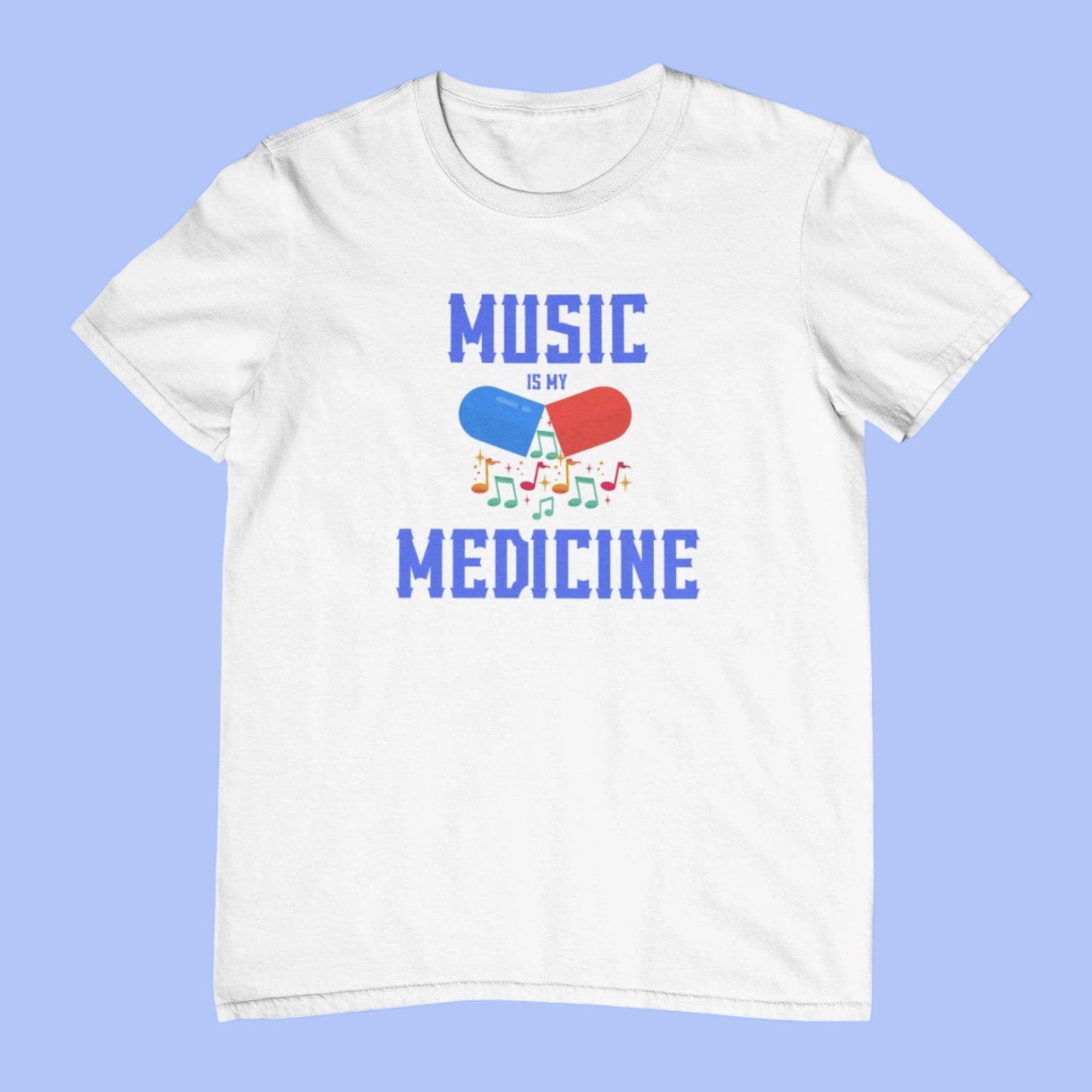 White Music Medicine Mens T-Shirt