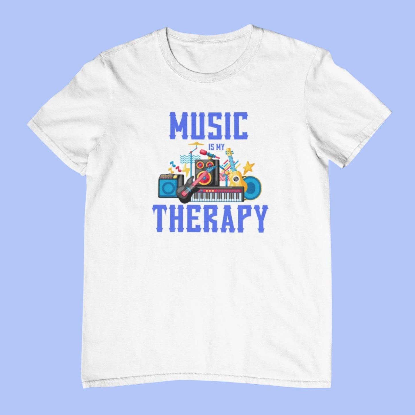 White Music Therapy T-Shirt