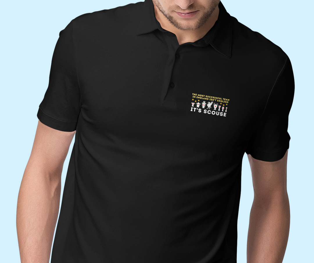 Liverpool Scouse Not English Polo Shirt