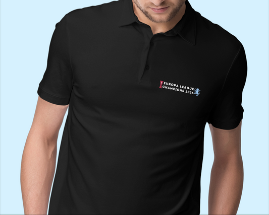 Aston Villa Europa League Champions 2026 Polo Shirt