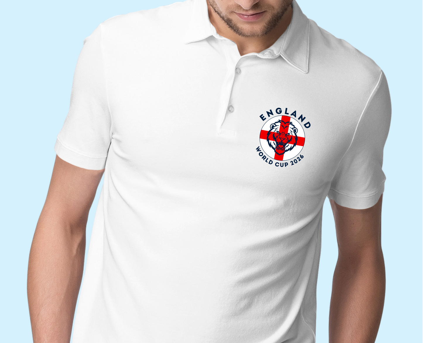 England Lion World Cup 2026 Polo Shirt