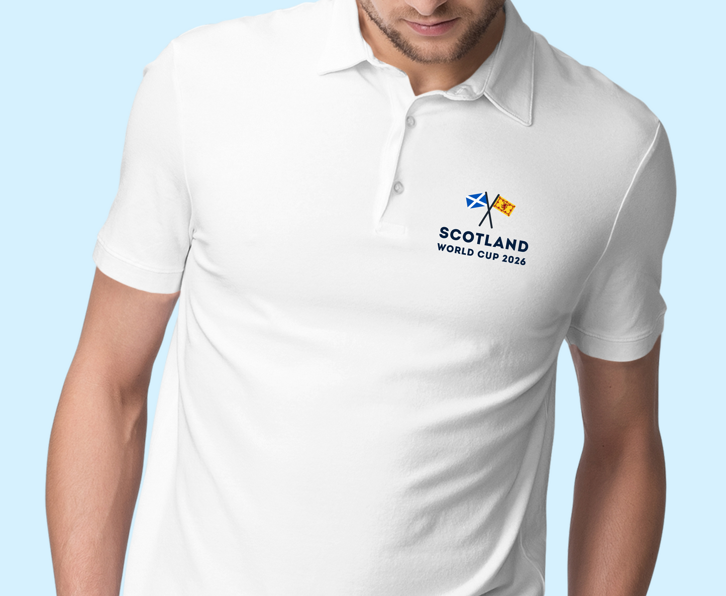 Scotland Flags World Cup 2026 Polo Shirt