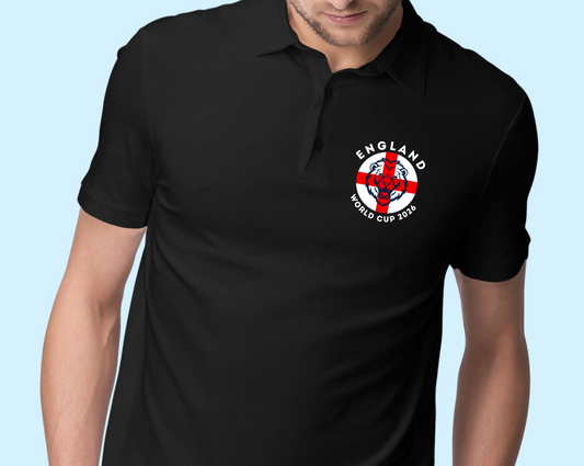 England Lion World Cup 2026 Polo Shirt