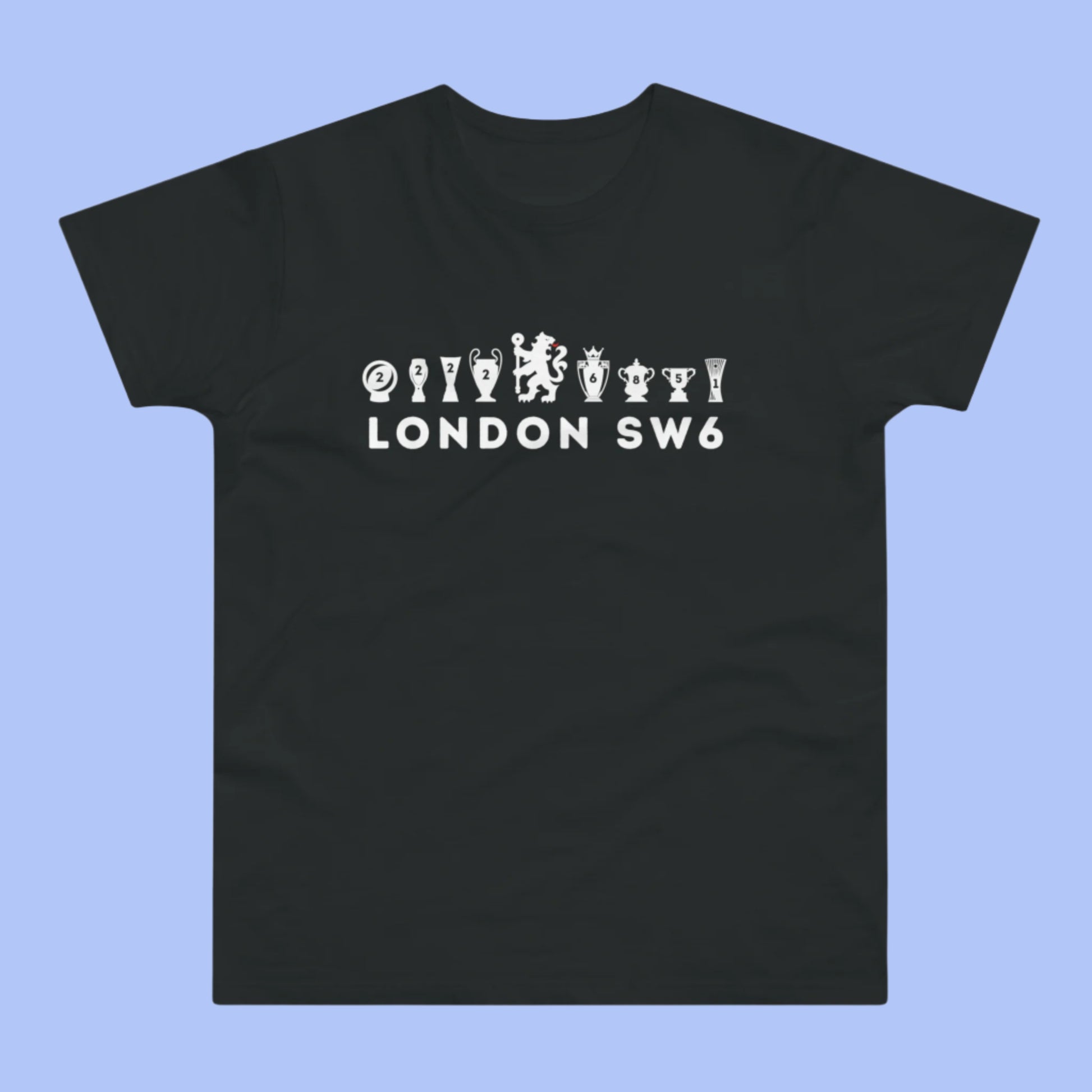 Chelsea London SW6 Trophies T-Shirt