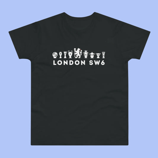 Chelsea London SW6 Trophies T-Shirt