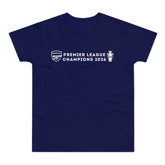 Arsenal - 2026 Champions - Mens Crew Neck T-Shirt - Various Colours