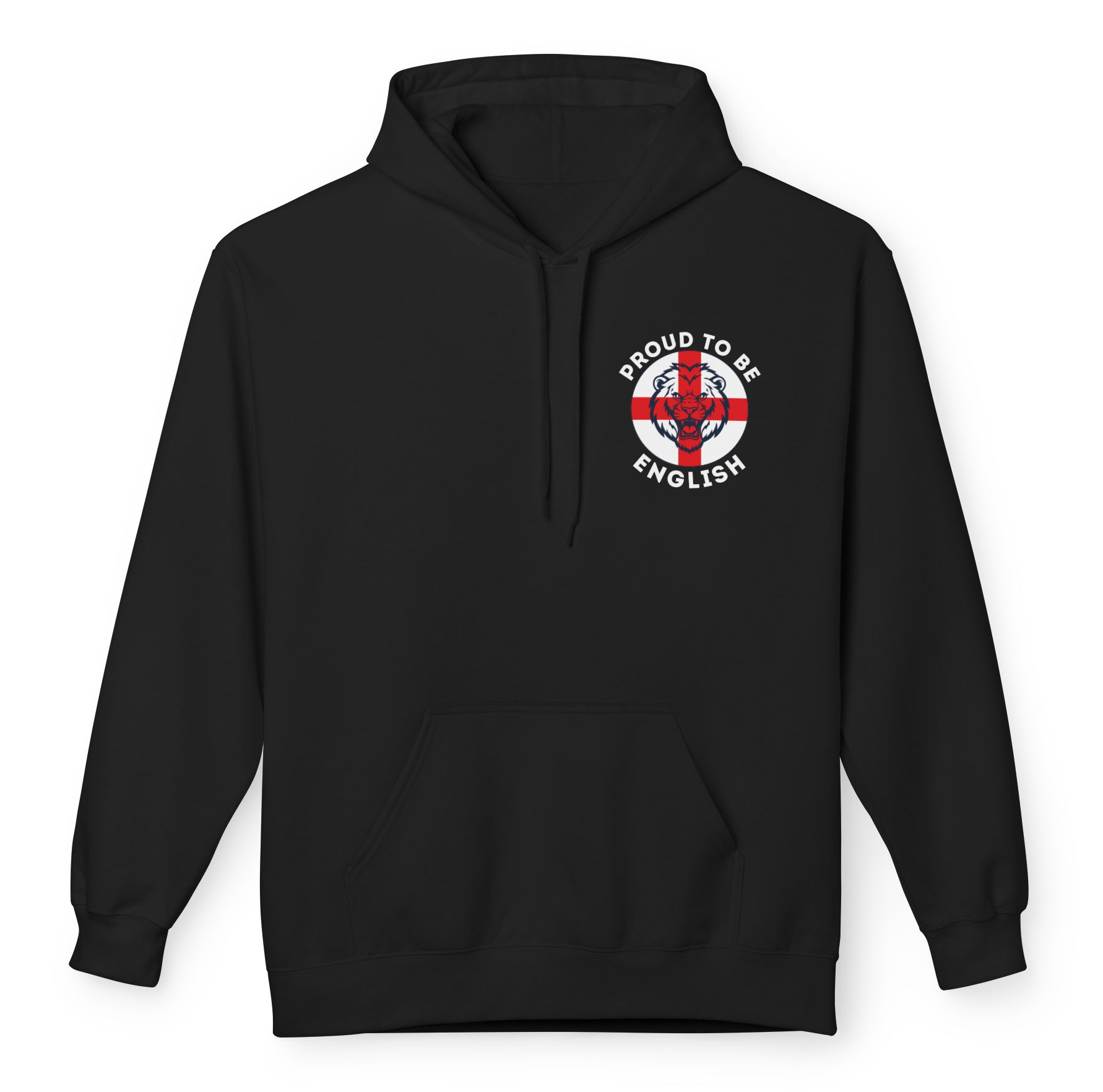 England Lion - Proud To Be English - Mens Hoodie