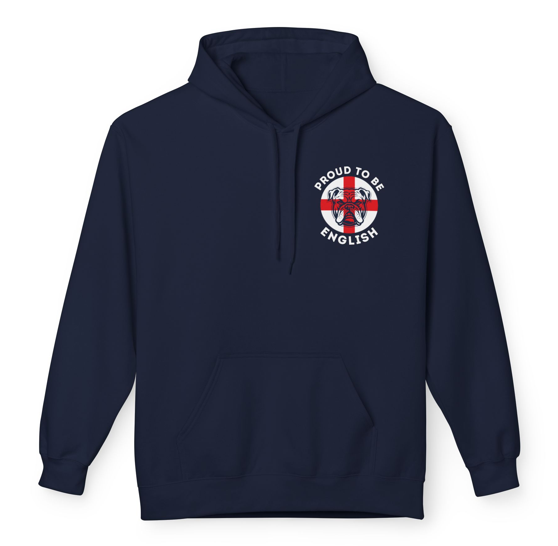 England Bulldog - Proud To Be English - Mens Hoodie