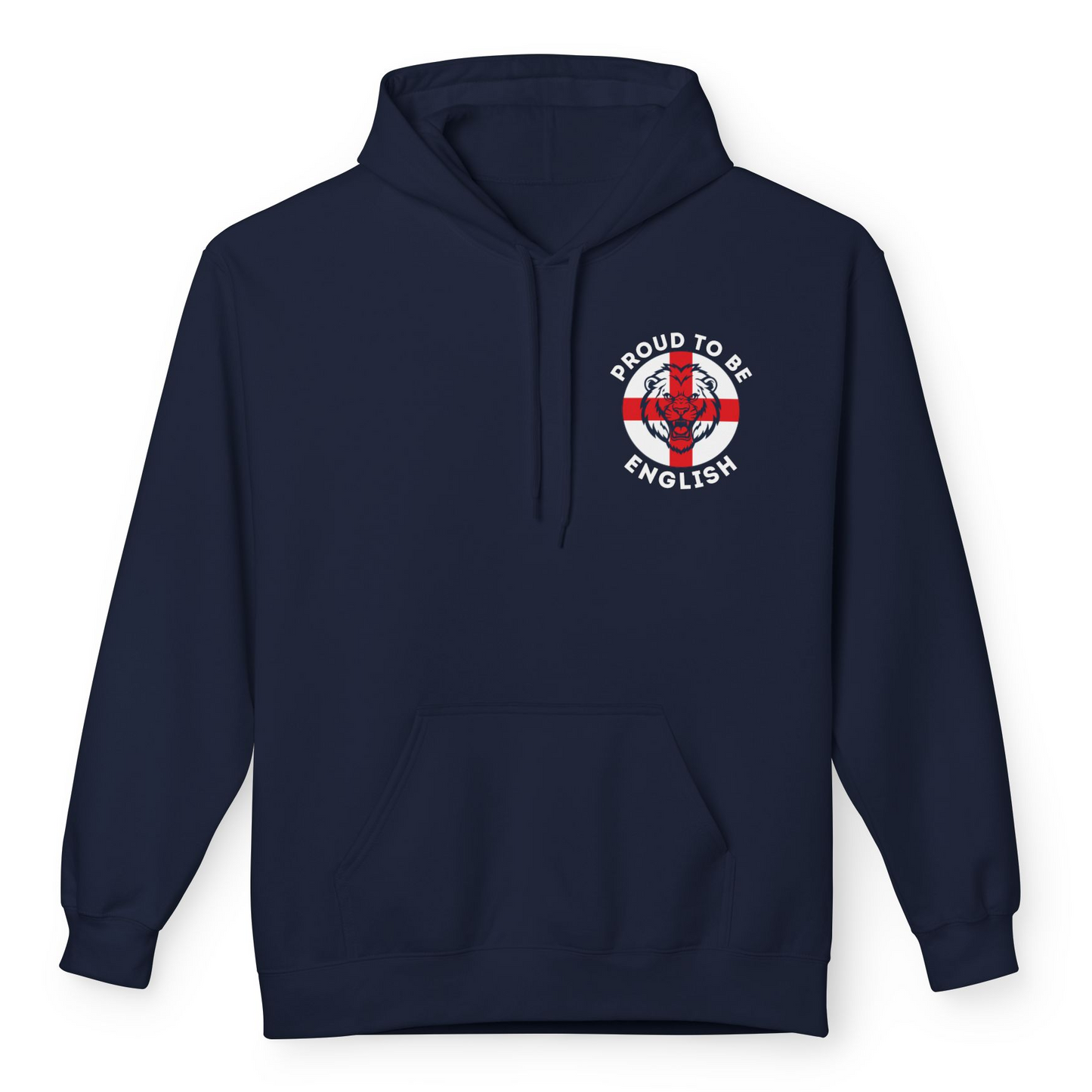 England Lion - Proud To Be English - Mens Hoodie