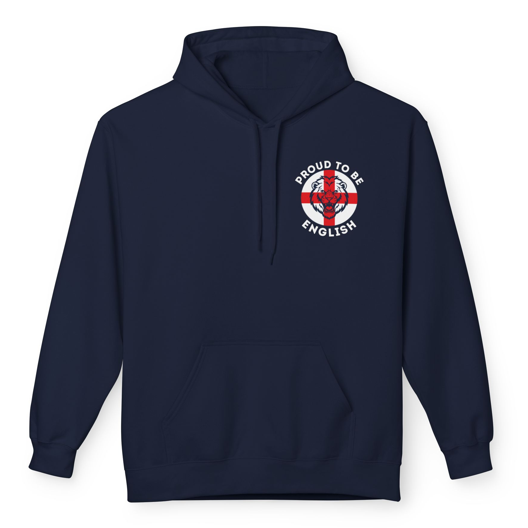 England Lion - Proud To Be English - Mens Hoodie