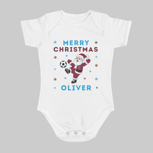 Personalised Baby Christmas Vest - West Ham