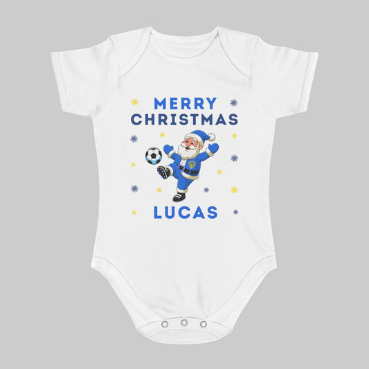 Personalised Baby Christmas Vest - Leeds