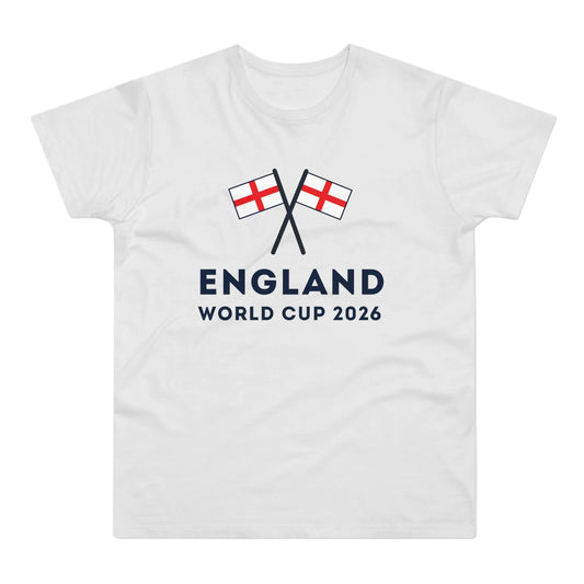 English Flags World Cup 2026 T-Shirt