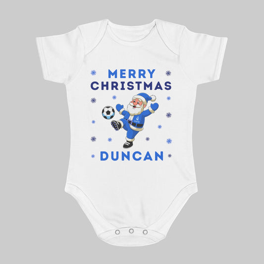 Personalised Baby Christmas Vest - Everton