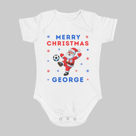 Personalised Baby Christmas Vest - Crystal Palace