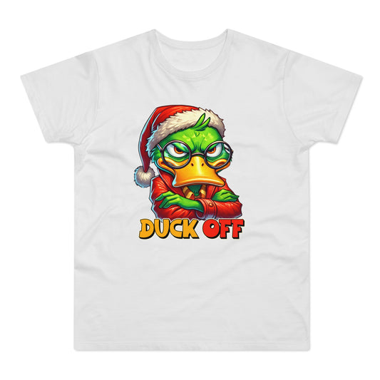 Duck Off Funny Christmas T-Shirt