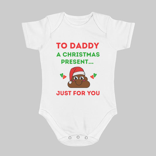Funny Poo Baby Christmas Vest