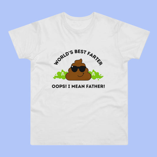 World's Best Farter T-Shirt For Dad