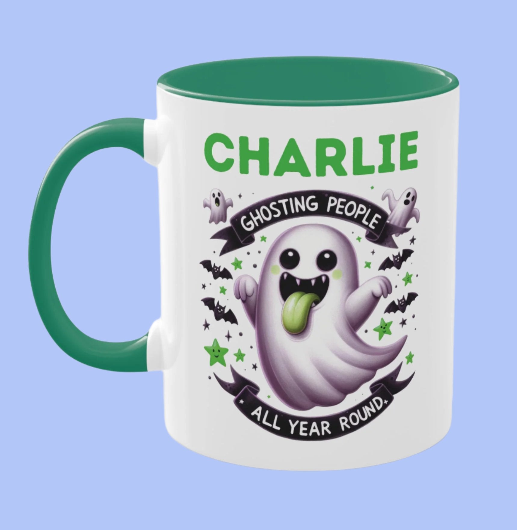 Funny Halloween Mug Ghosting People
