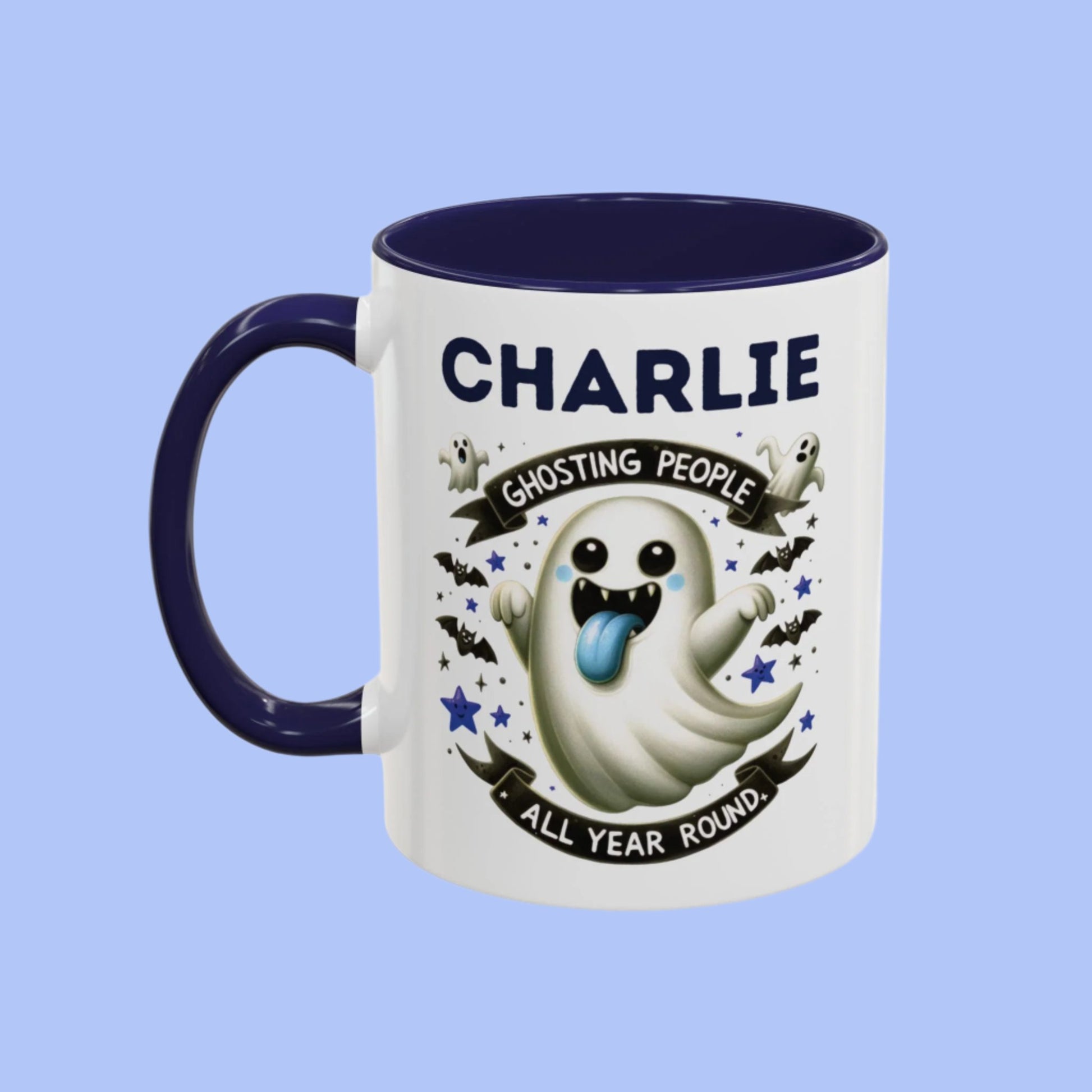 Funny Halloween Mug Ghosting People