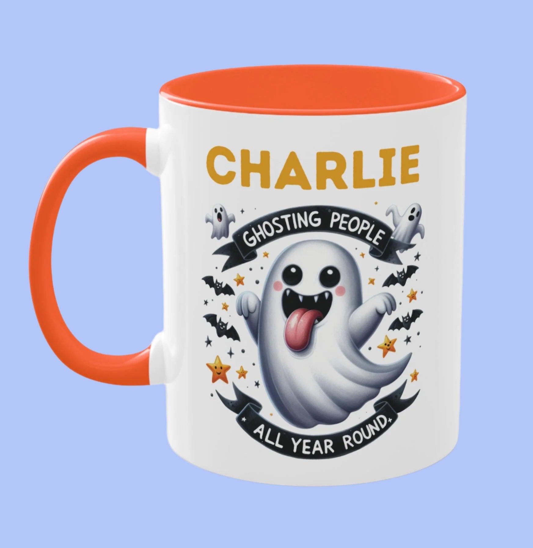 Funny Halloween Mug Ghosting People